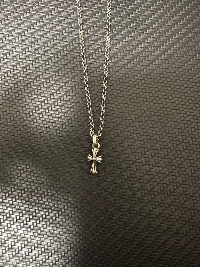 Chrome Hearts CH シルバーベイビーファット ネックレス