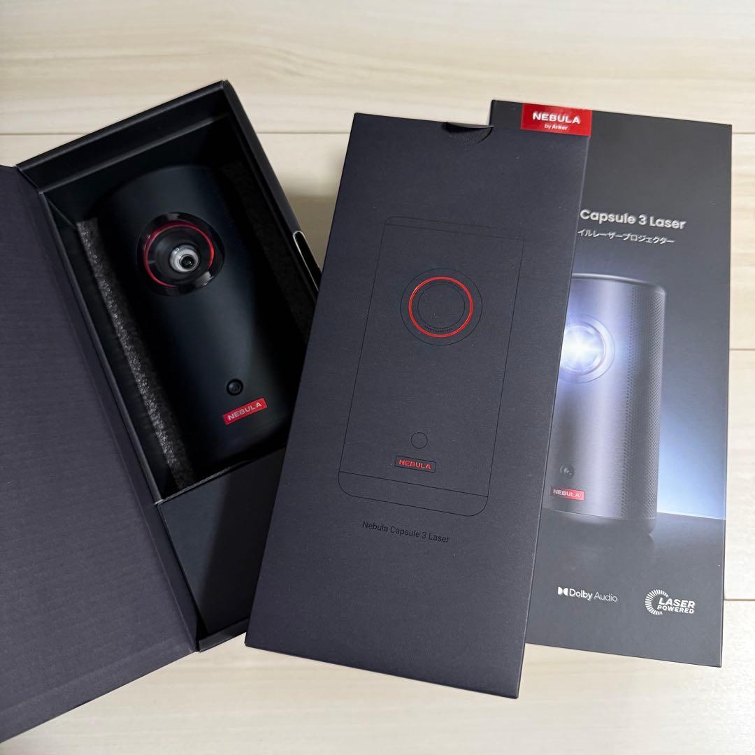 【新品同様】Anker Nebula Capsule 3 Laser