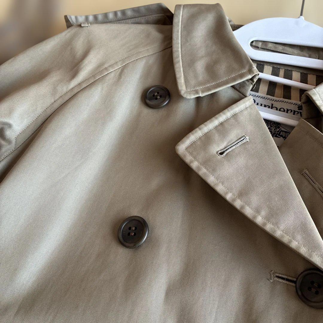 バーバリー　Burberry トレンチコート　レディース　ビンテージ　昭和レトロ