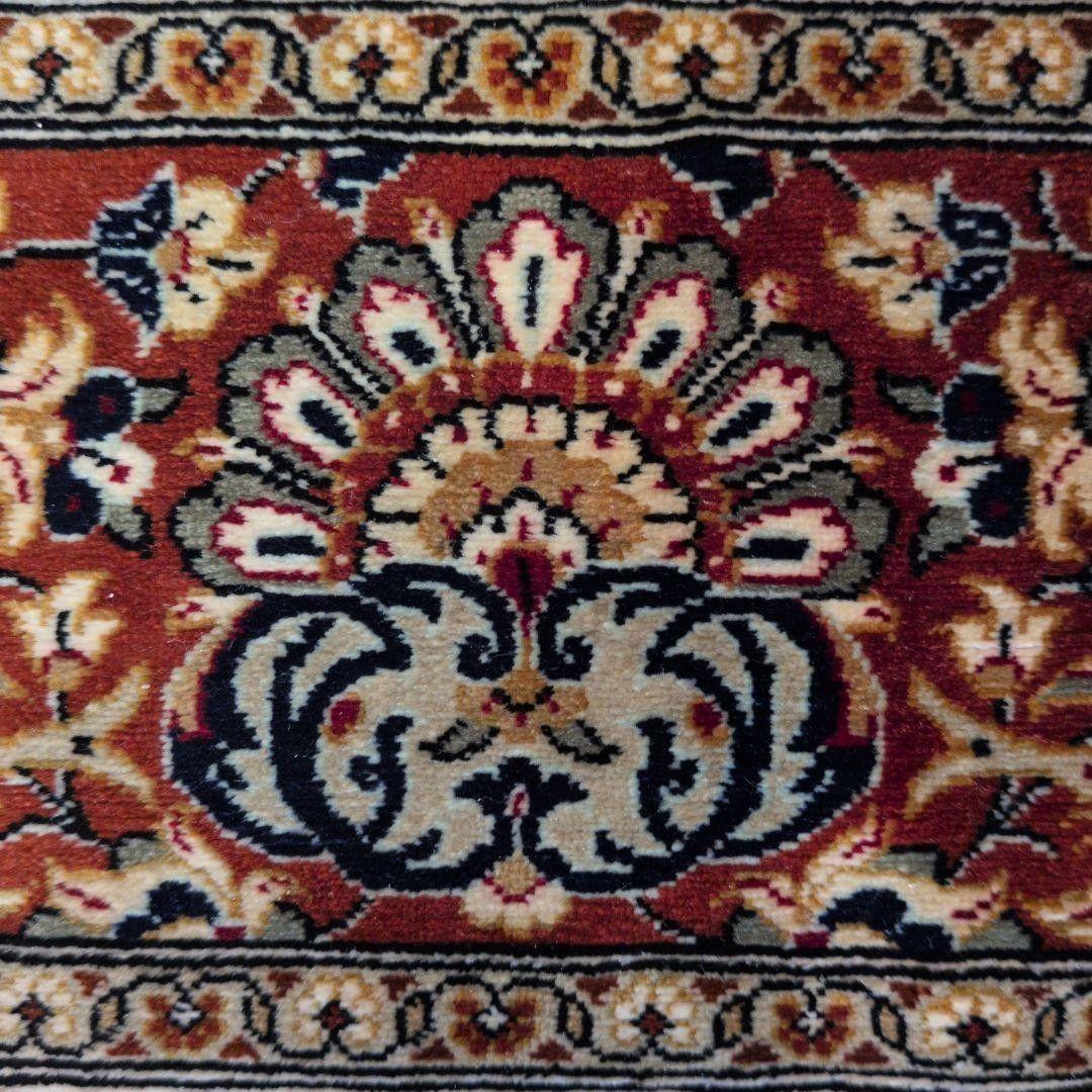 102X152cmペルシャ絹じゅうたん・クム(ナイン・ギャッベ・タブリーズ