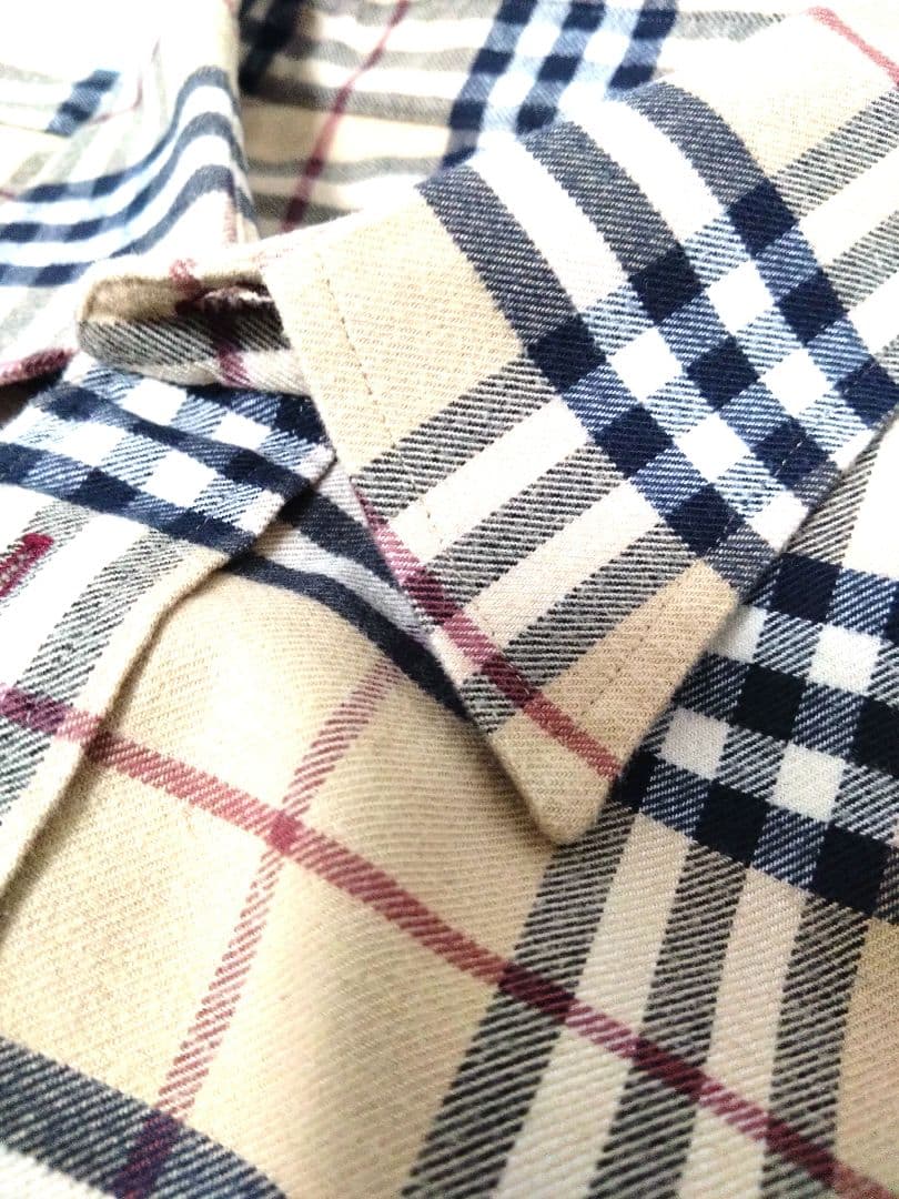 BURBERRY バーバリー BLACK LABEL チェック柄シャツ サイズ3