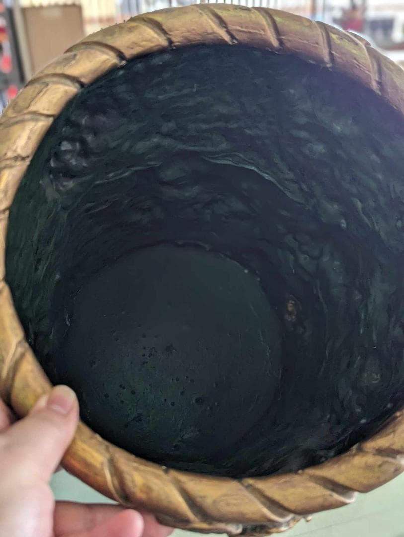 エンジェル　葡萄　傘立て　キズ有