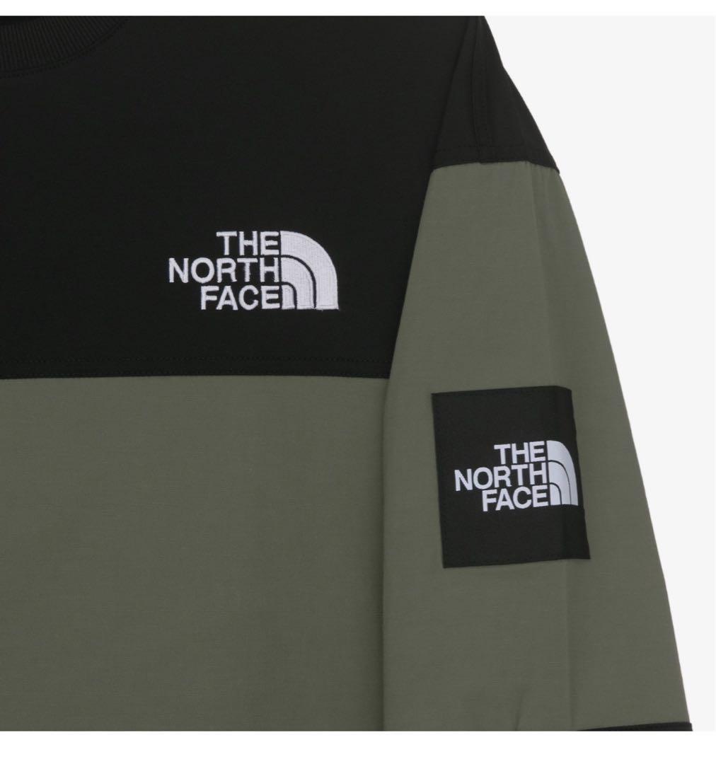 ノースフェイス　ALBANY CREWNECK クルーネック　L　カーキ