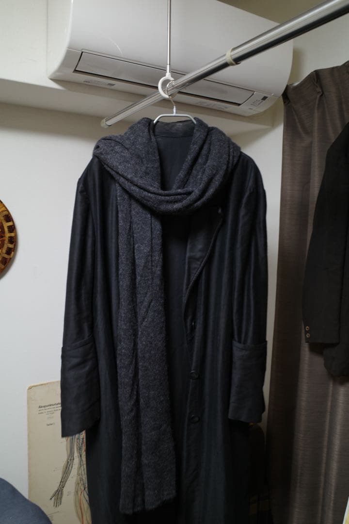 WIRROW ALPACA WOOL STOLE アルパカウールストール　グレー