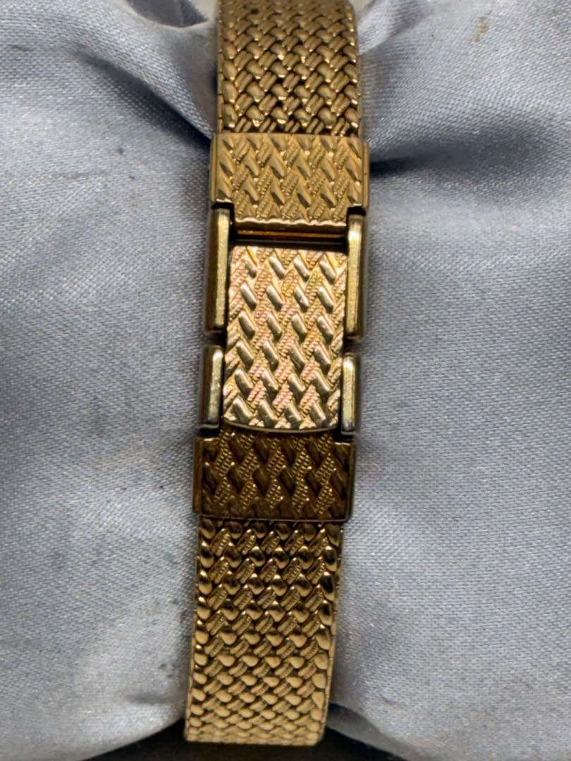 SEIKO セイコー エクセリーヌ 4N20-5160 QZ ゴールド文字盤