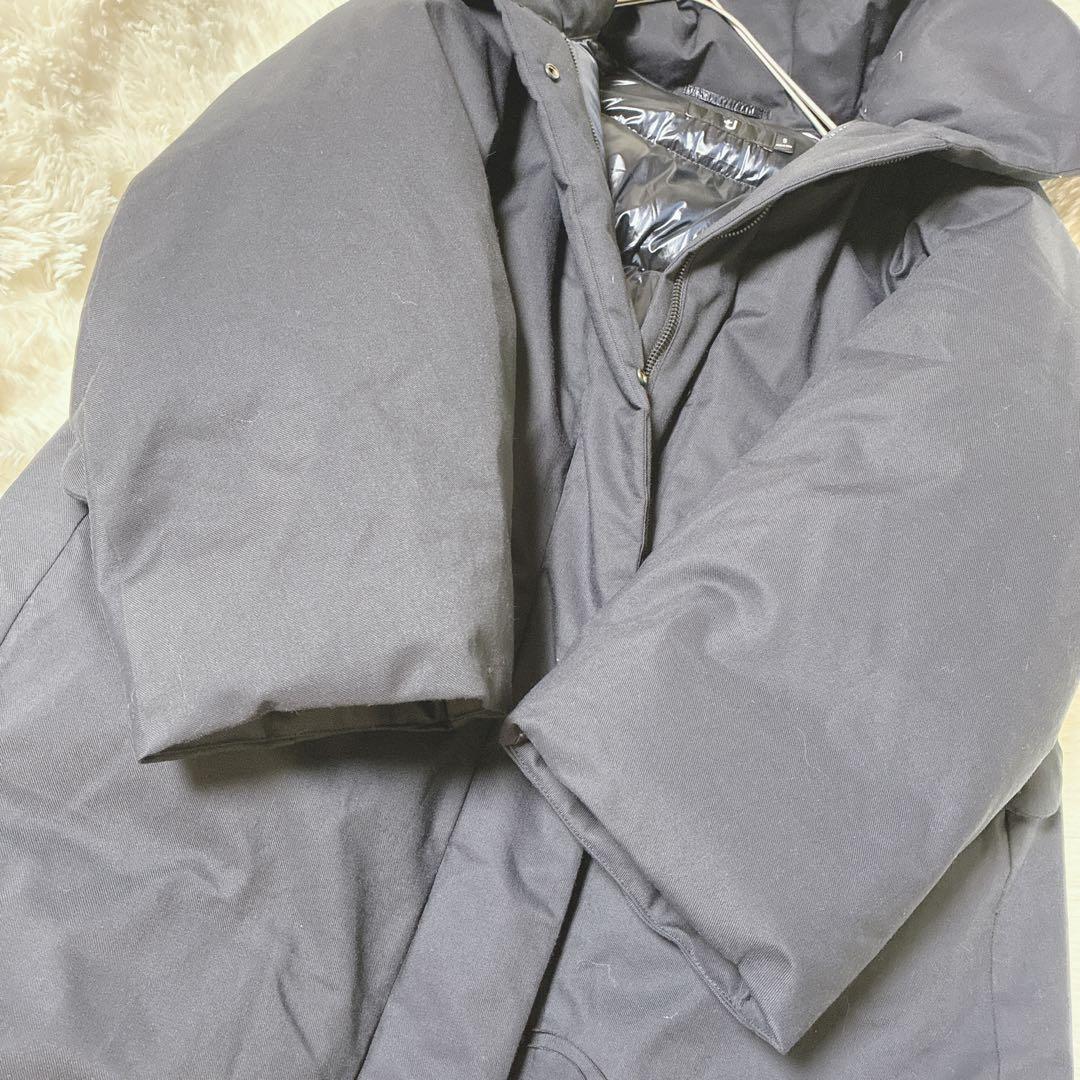 未使用タグ付き✨️ユニクロ +J ジルサンダー ハイブリッドダウンコート 女優襟