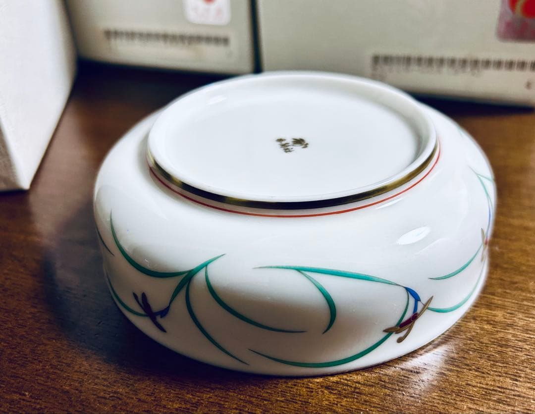 香蘭社　リンドフィールド　金彩蘭　小鉢　３箱　9個セット