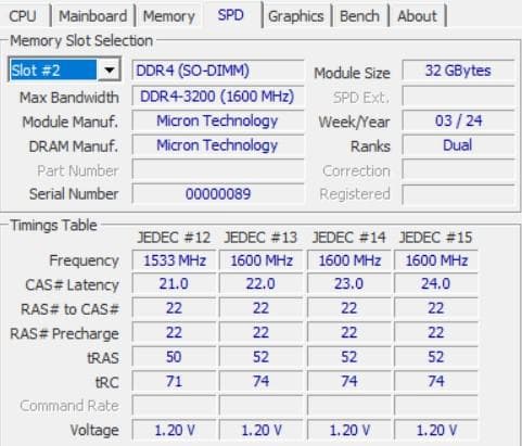 Kingsand ノートPC メモリ PC4 DDR4-3200 32GB 1枚
