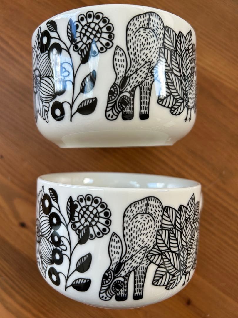 【未使用品】２個セット　アラビア ピーロパイッカ スープマグ 300ml