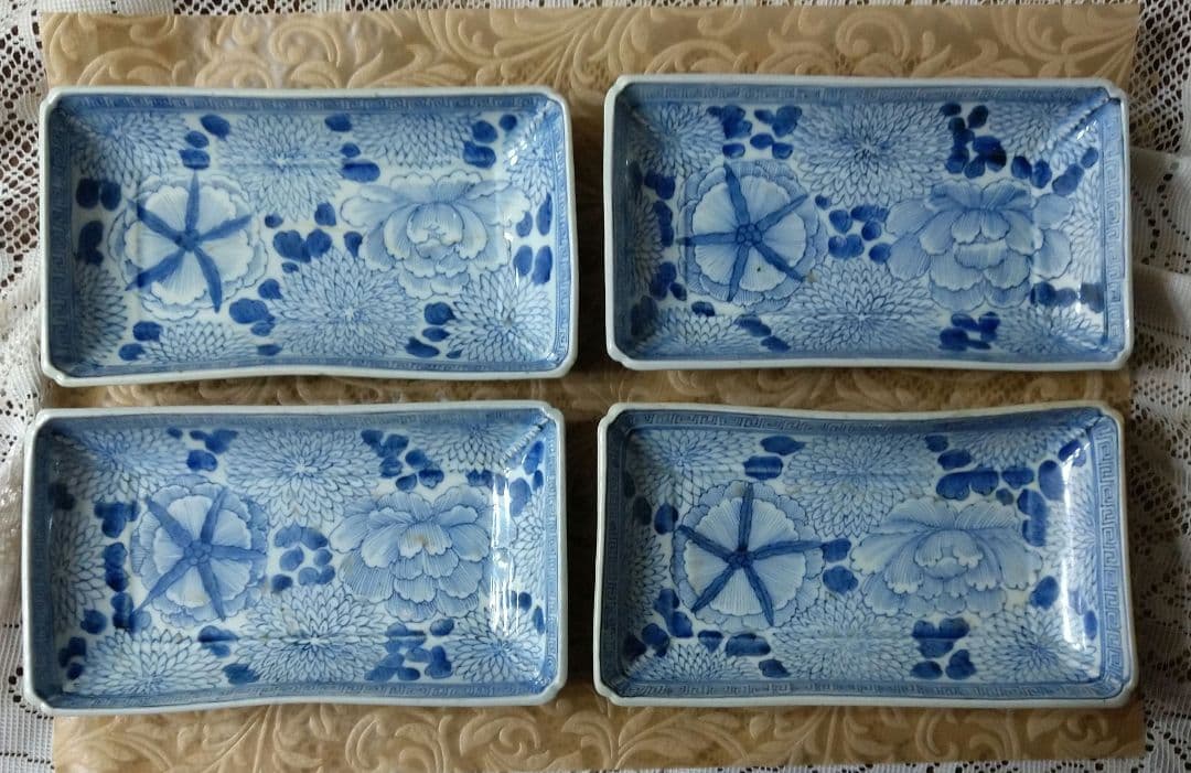 古伊万里の皿４枚