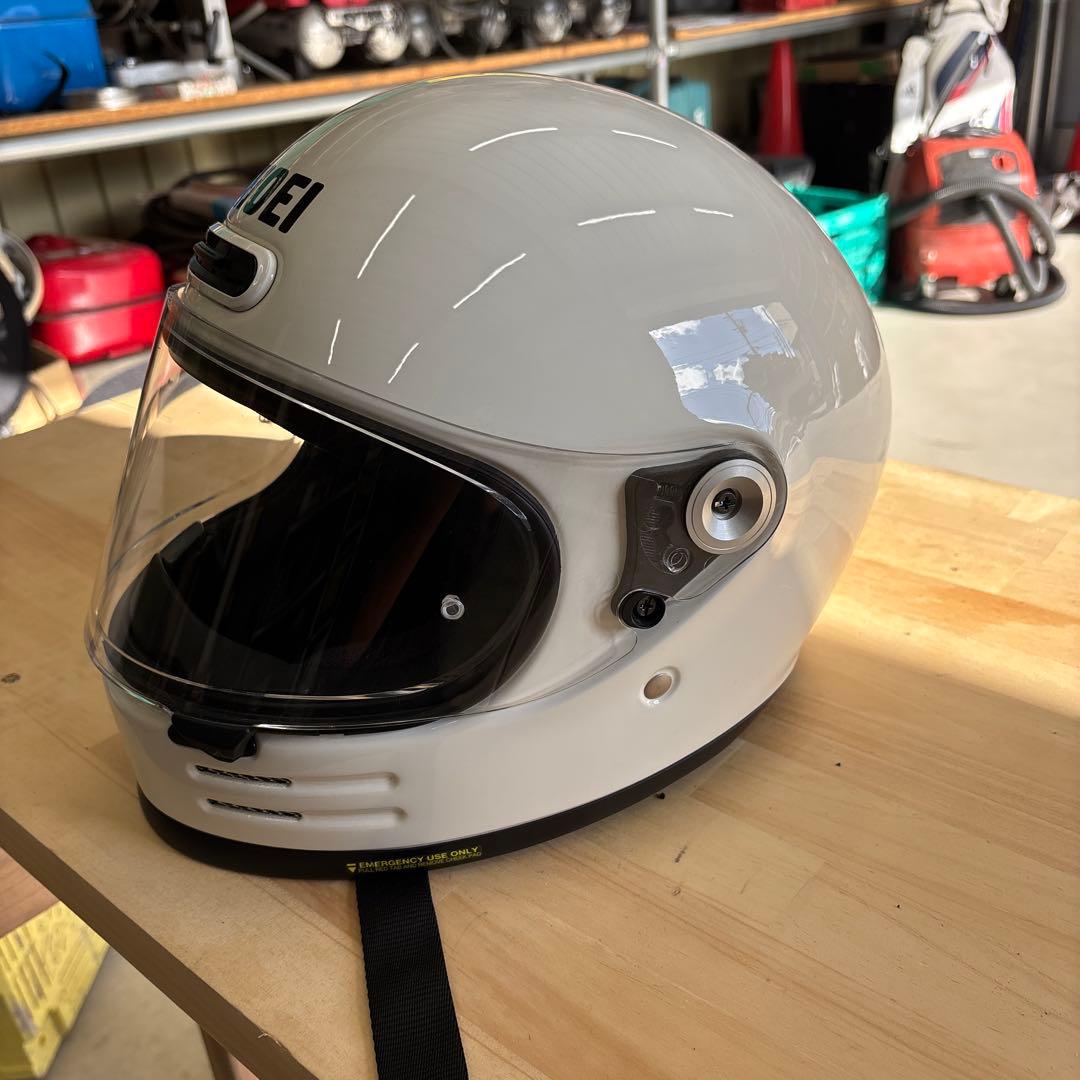 SHOEI グラムスター　フルフェイスヘルメット ホワイト　Lサイズ
