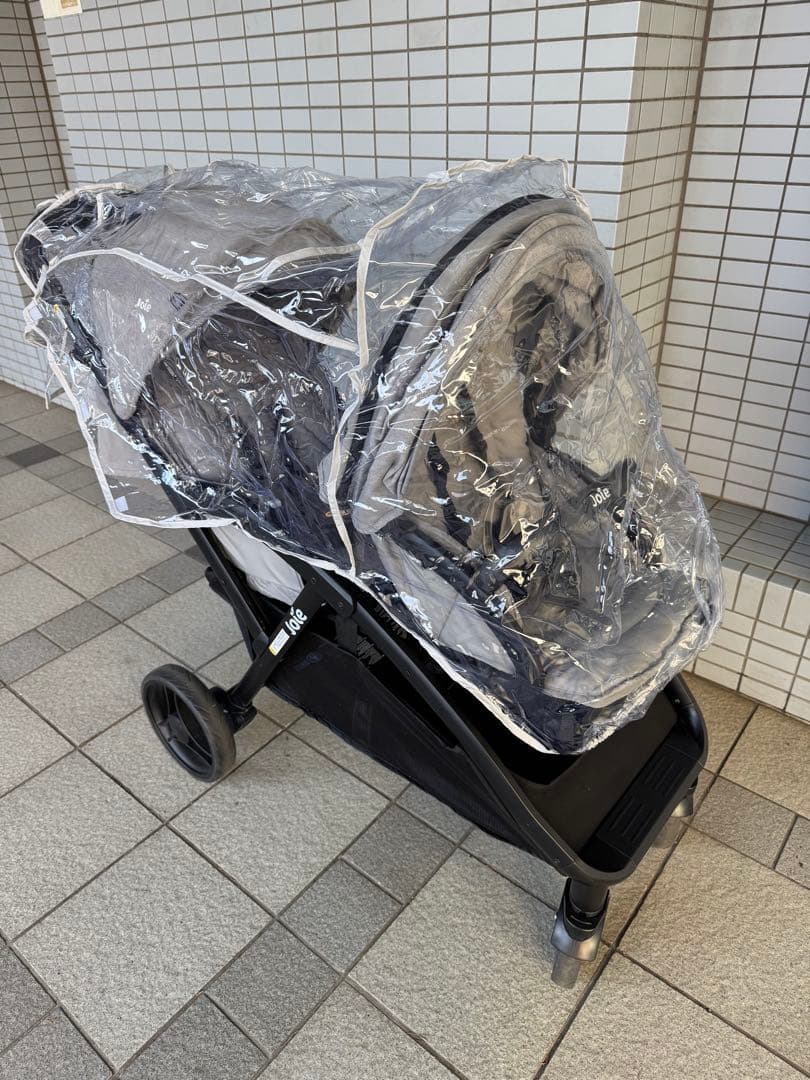 Joie ベビーカー エヴァライトデュオ（グレーフランネル）2人乗りベビーカー