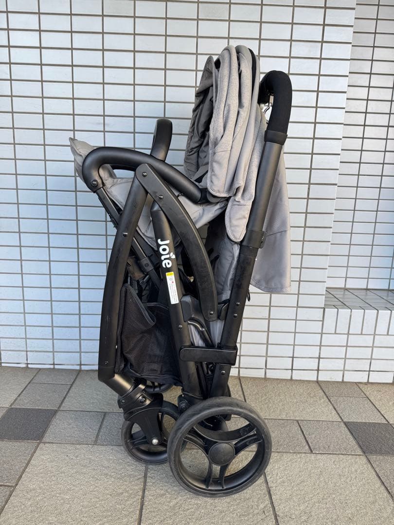 Joie ベビーカー エヴァライトデュオ（グレーフランネル）2人乗りベビーカー