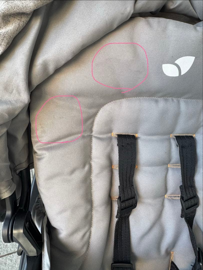 Joie ベビーカー エヴァライトデュオ（グレーフランネル）2人乗りベビーカー