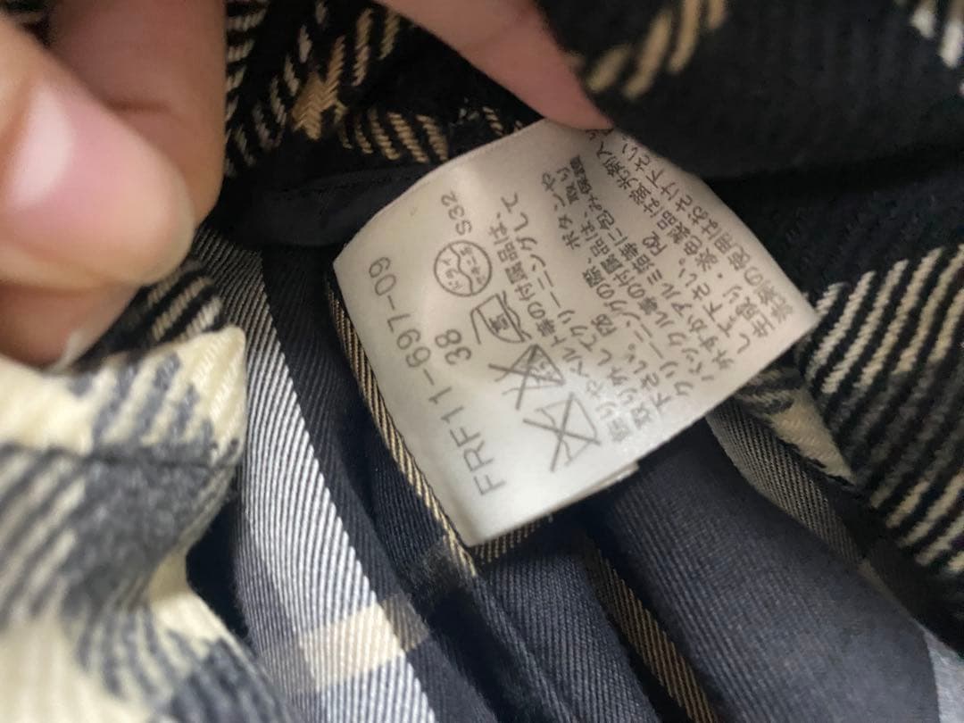 BURBERRY LONDON トレンチコート BLUELAVEL ブラック