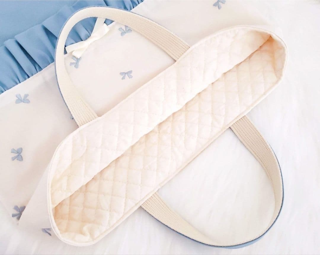 刺繍　リボン柄　入園入学3点セット　女の子　レッスンバック　上履き入れ　体操着袋