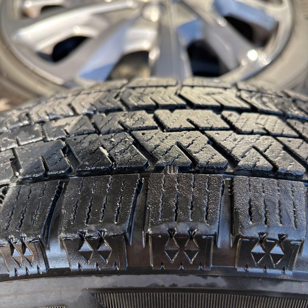 ブリヂストン VRX2 スタッドレスとアルミ 4本セット 145/80R13