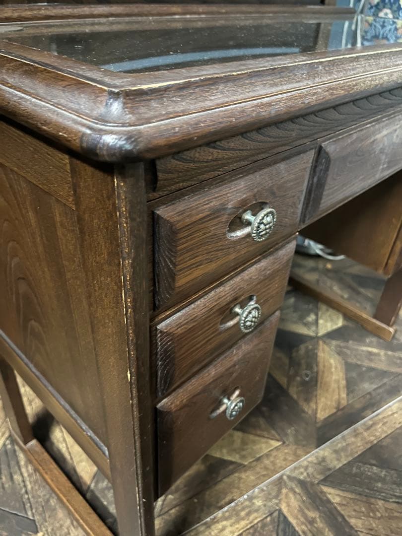 アンティーク ドレッサー インテリア ミラー 昭和レトロ ヴィンテージ 鏡台