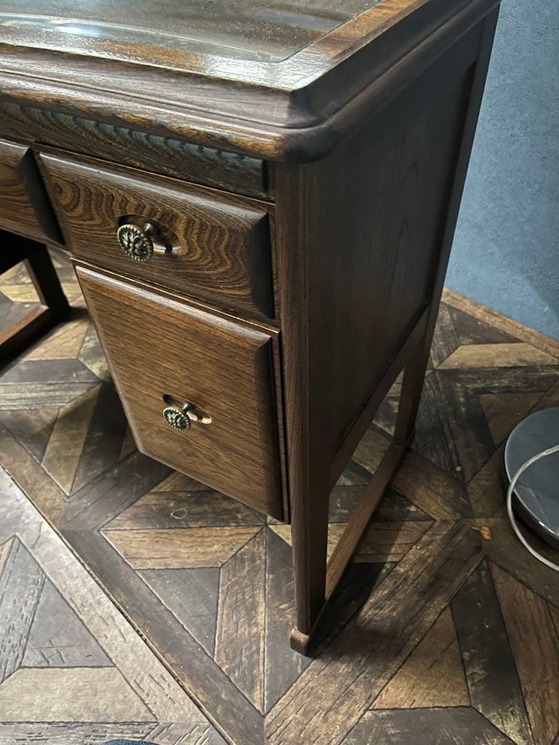 アンティーク ドレッサー インテリア ミラー 昭和レトロ ヴィンテージ 鏡台