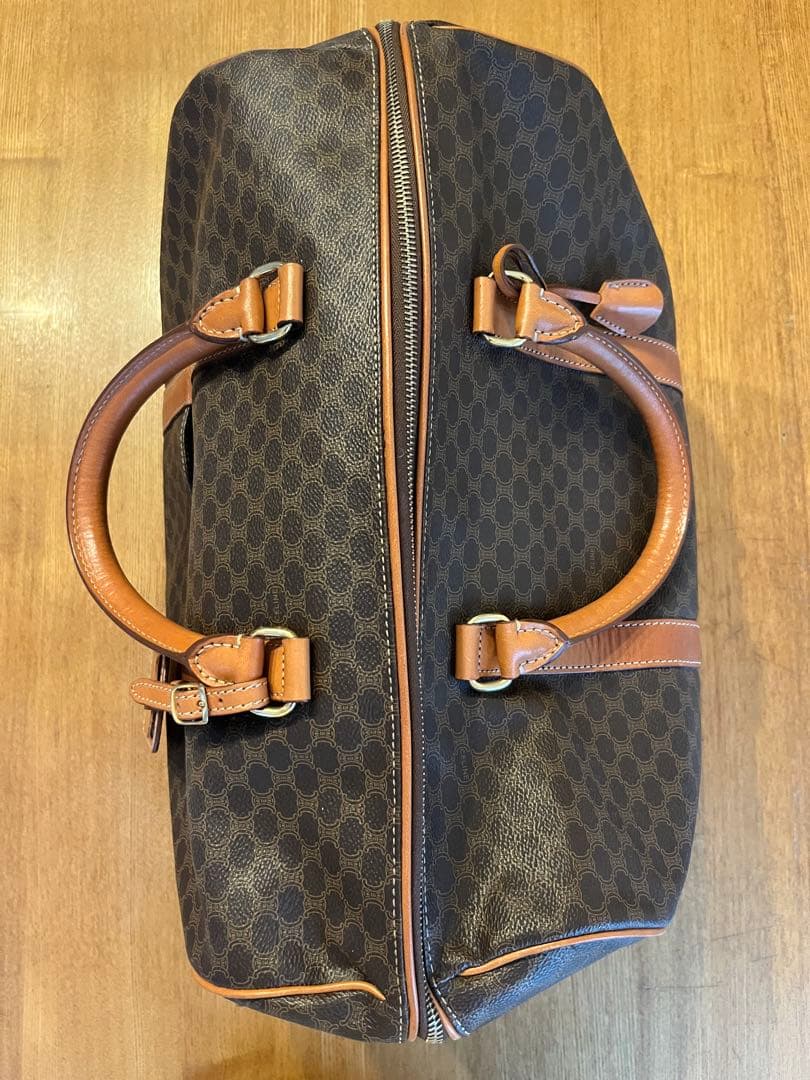 CELINE セリーヌ マカダム ボストンバッグ 40 ヴィンテージ