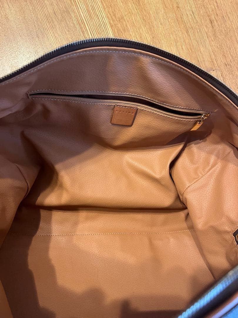 CELINE セリーヌ マカダム ボストンバッグ 40 ヴィンテージ