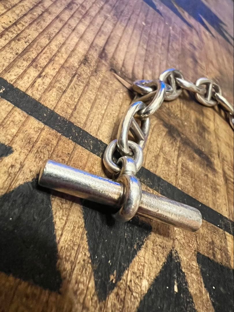 ヴィンテージ　アンカーチェーンブレスレット
