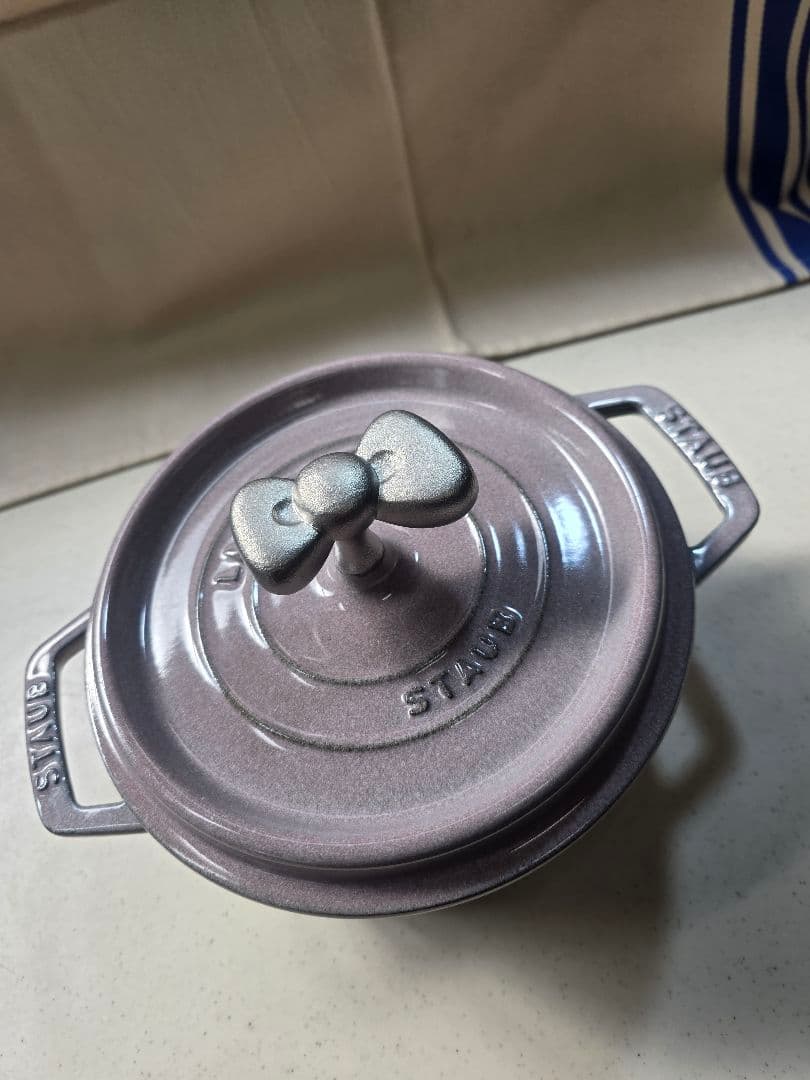 ストウブ(Staub) ココット ラウンド シフォンローズ 18cm