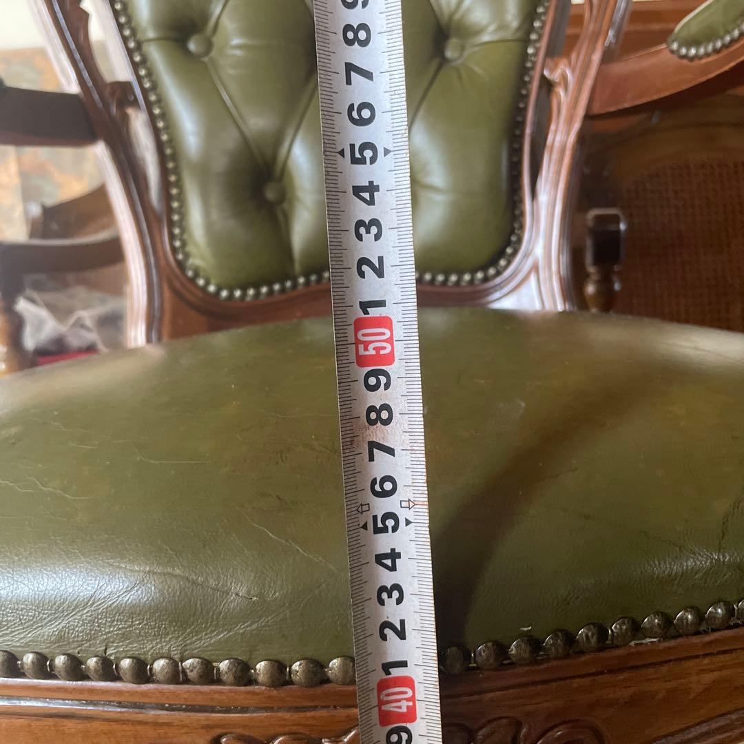 ⭕️ねこ帽子⭕️ ヨーロッパアンティークチェア