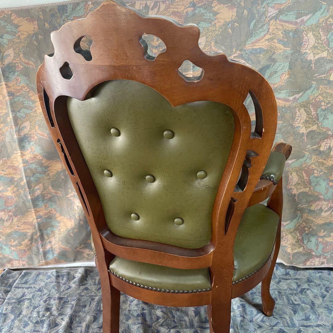 ⭕️ねこ帽子⭕️ ヨーロッパアンティークチェア