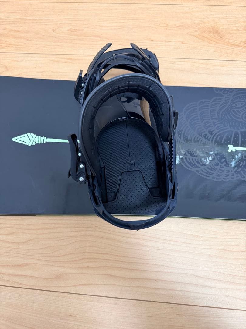 Salomon スノーボード 【アサシンプロ】バインディング【ホログラム】セット