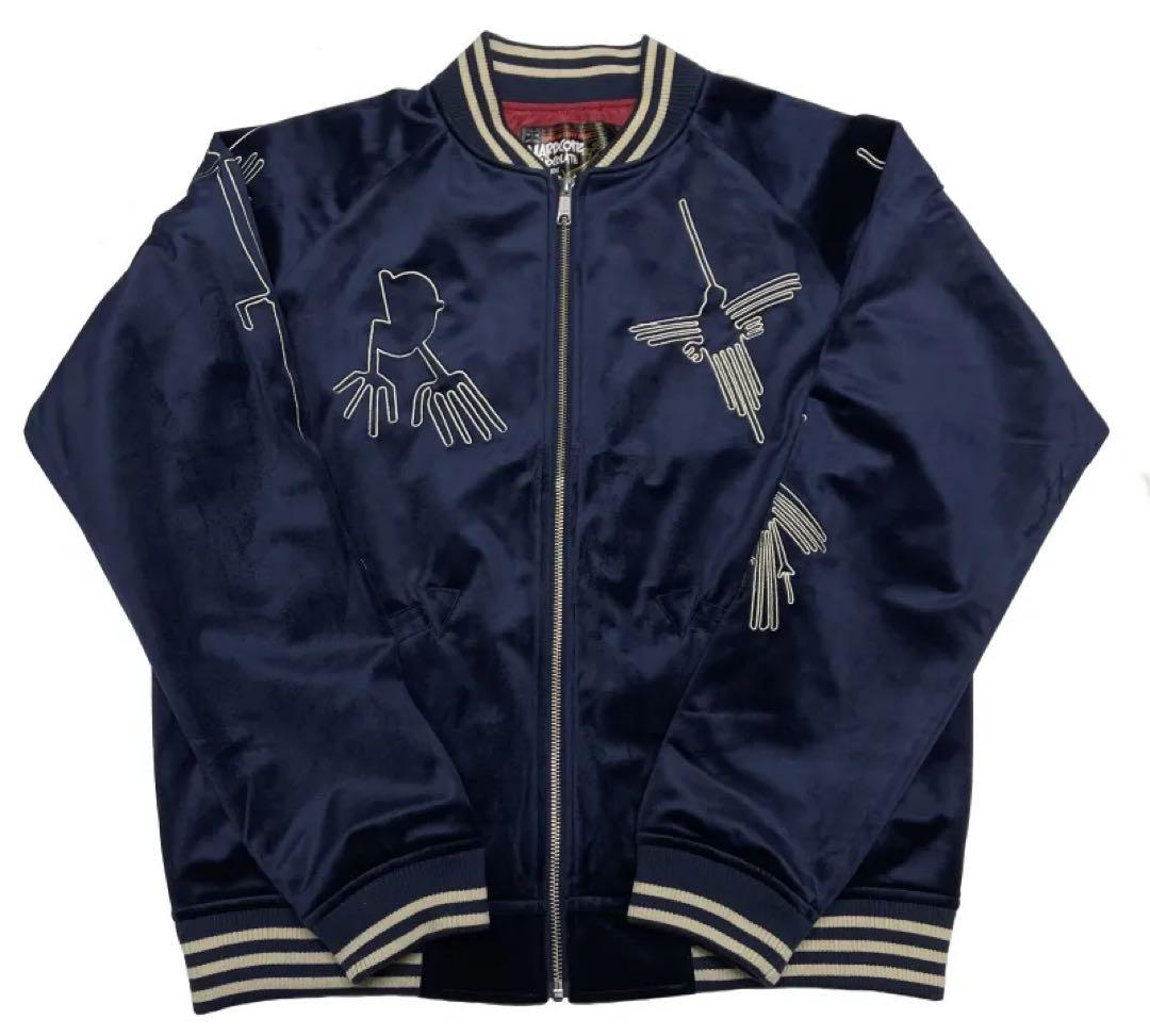 美品　ハードコアチョコレート　ナスカジャン　2023 スポンディルスブルー　XL