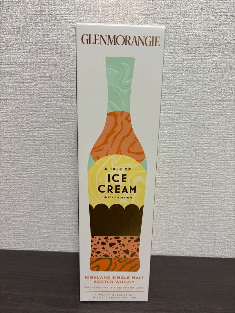 【新品未開封】グレンモーレンジィ　アイスクリーム ICE CREAM ウイスキー