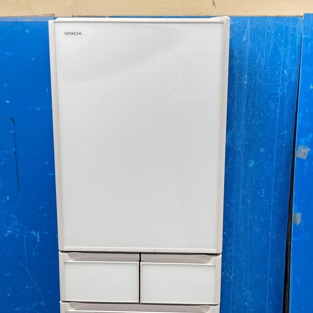 663 日立大型冷蔵庫　大容量401L 小型　家庭用　400L強　自動製氷