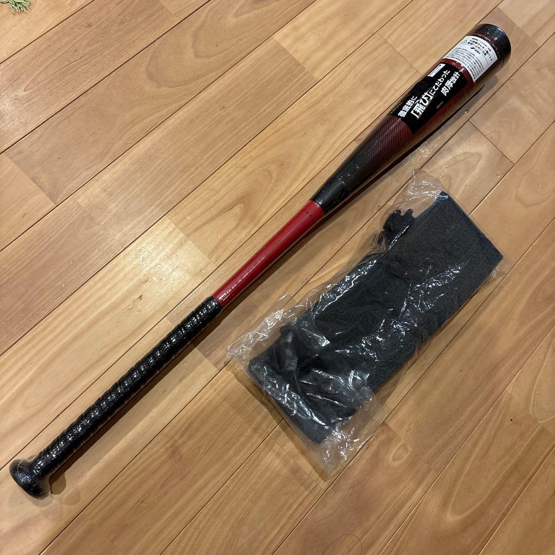 MM Jr. 少年用軟式バット 80cm 580g レッド MMジュニア