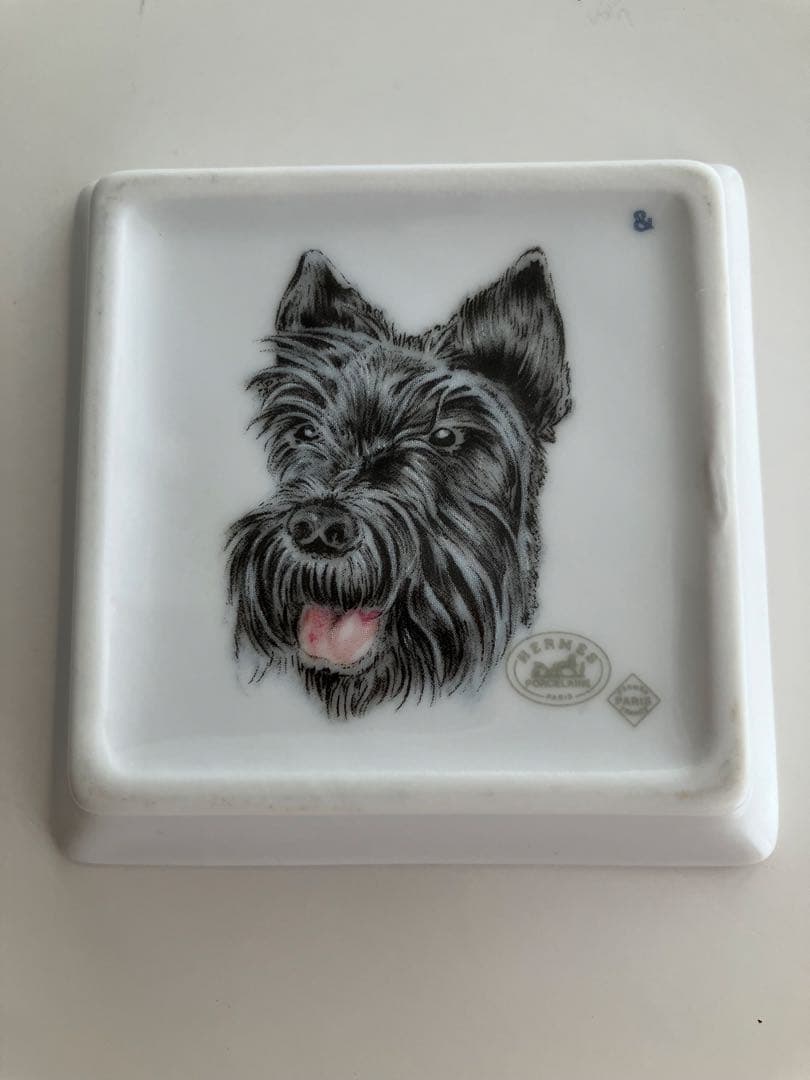 エルメス 小皿 プレート イノシシ スコティッシュテリア