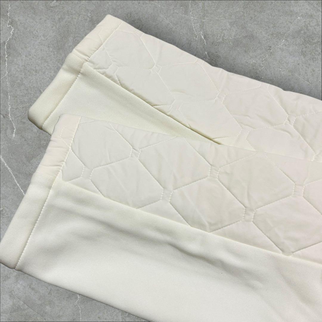 【新品未使用】23区ゴルフ M 冬最強防寒パンツ キルティング テーパードパンツ