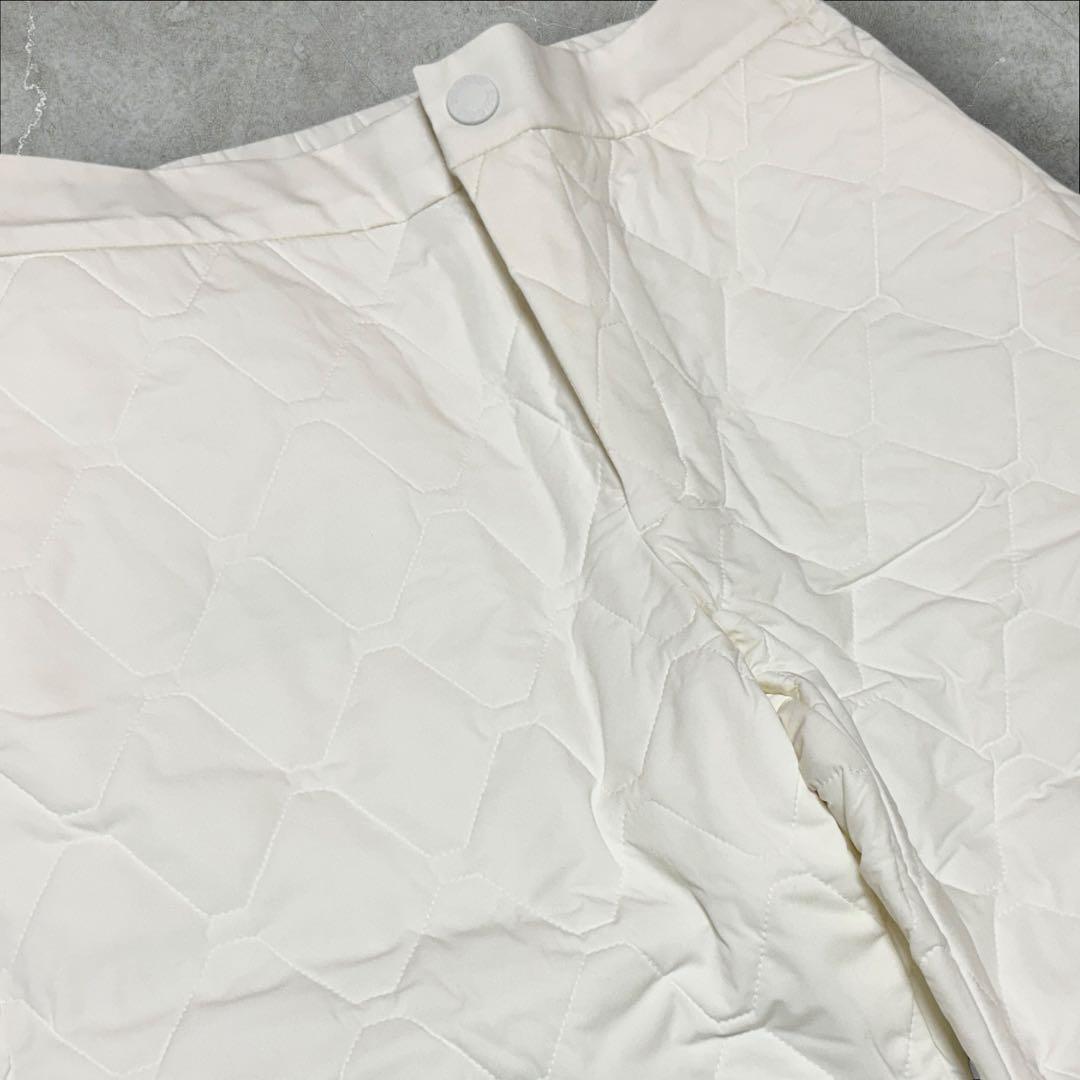 【新品未使用】23区ゴルフ M 冬最強防寒パンツ キルティング テーパードパンツ