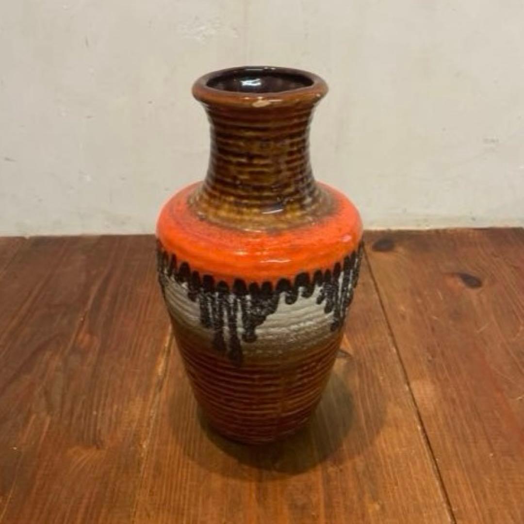 美品　FAT LAVA 西ドイツ　ファットラバ　ジャーマン　ヴィンテージ　花瓶