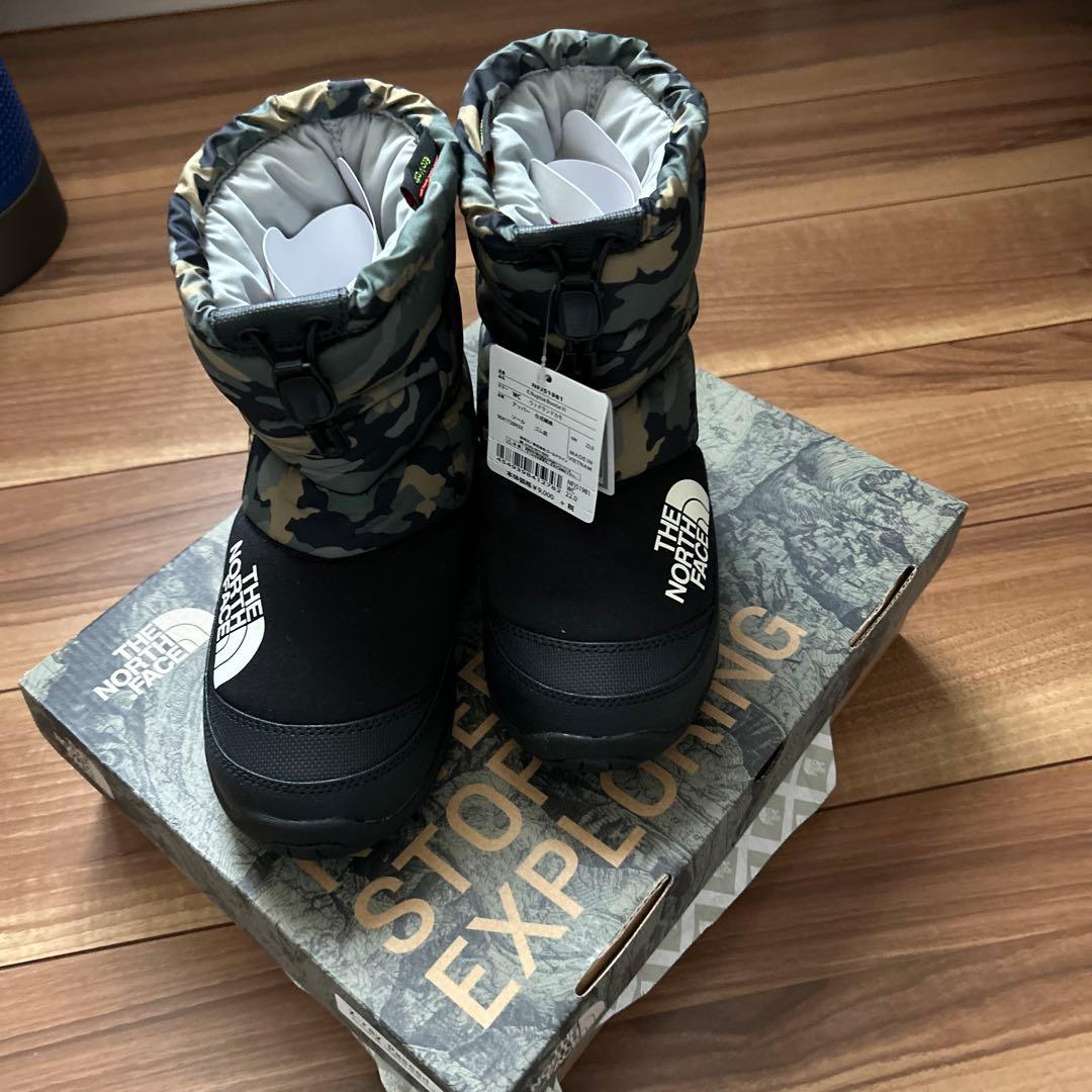 THE NORTH FACE ブーツ　キッズ　ノースフェイス22cm