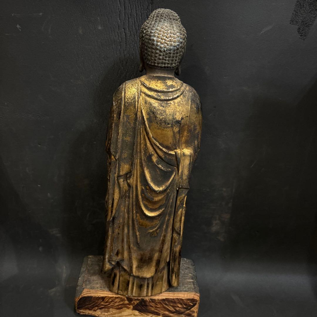 阿弥陀如来　木彫　仏像
