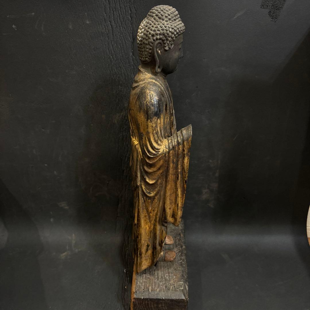 阿弥陀如来　木彫　仏像