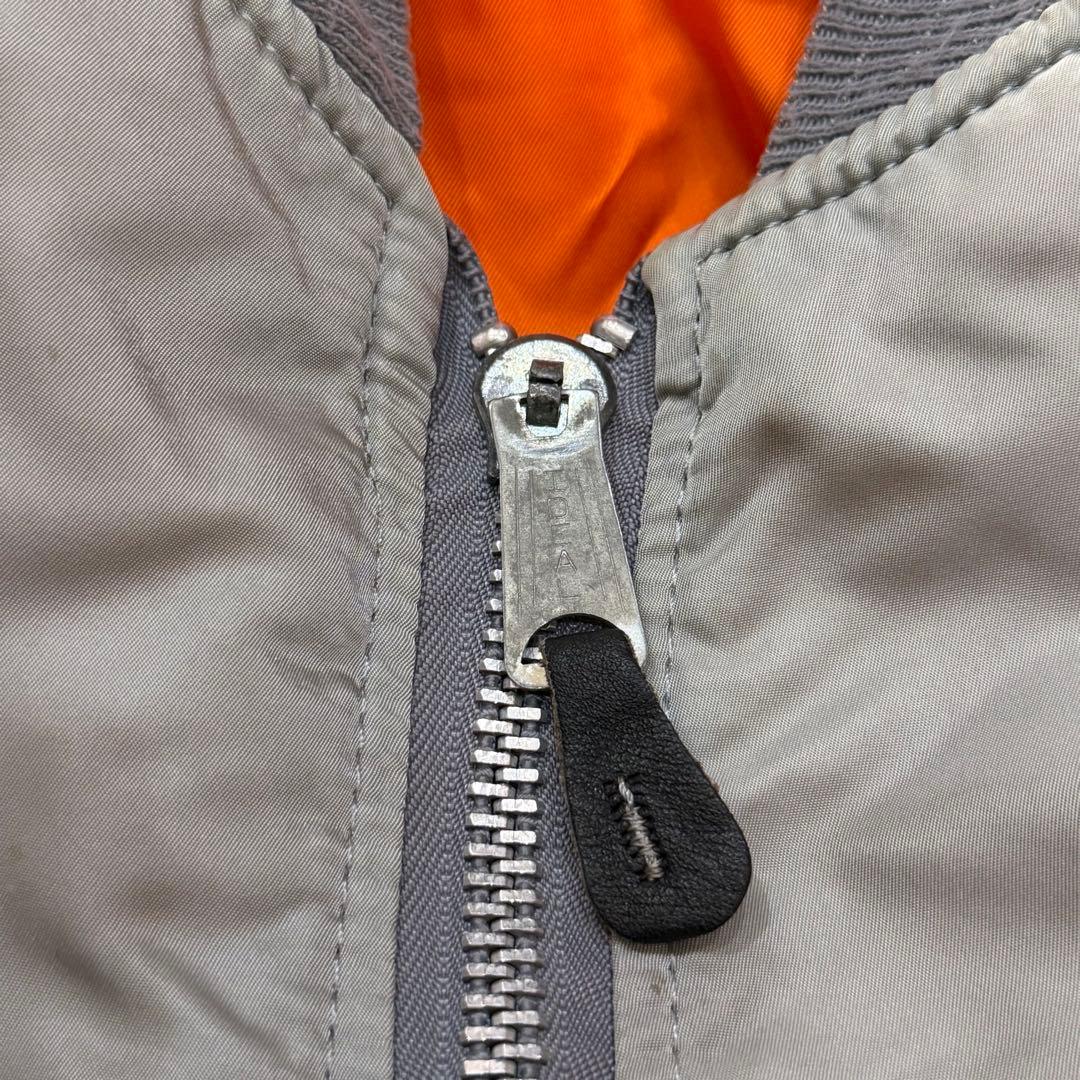 1875　アルファインダストリーズ　MA-1フライトジャケット　M　USA製