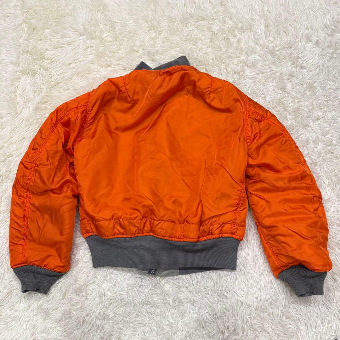 1875　アルファインダストリーズ　MA-1フライトジャケット　M　USA製