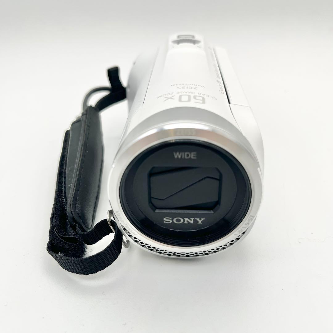 極美品 SONY　HANDYCAM　HDR-CX480　ホワイト