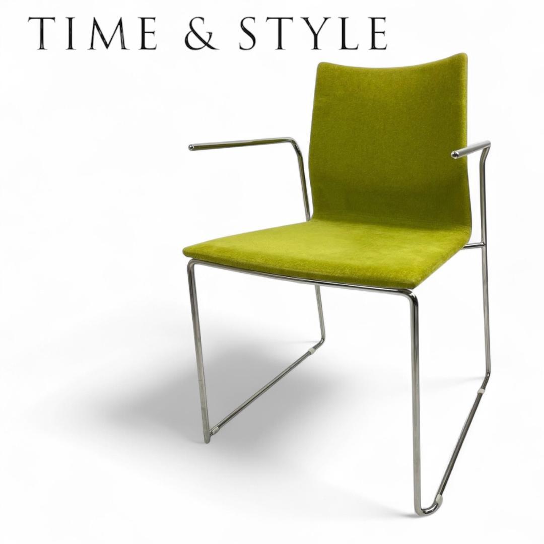 TIME＆STYLE　ホリゾンタル　アームチェア　ダイニングチェア