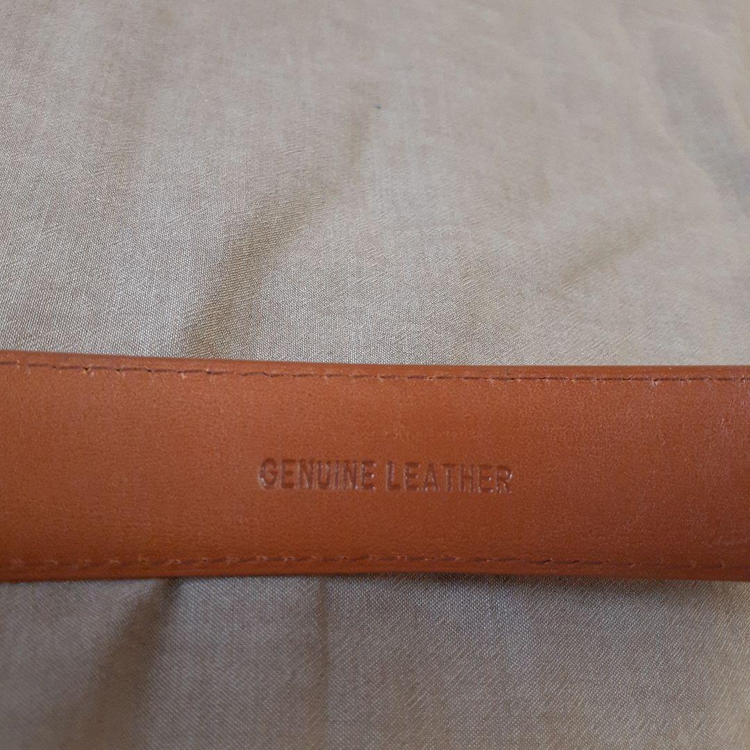 Alden/レザーベルト/ブラウン