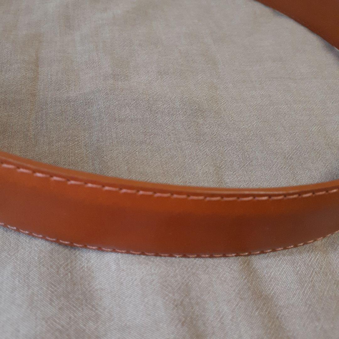 Alden/レザーベルト/ブラウン