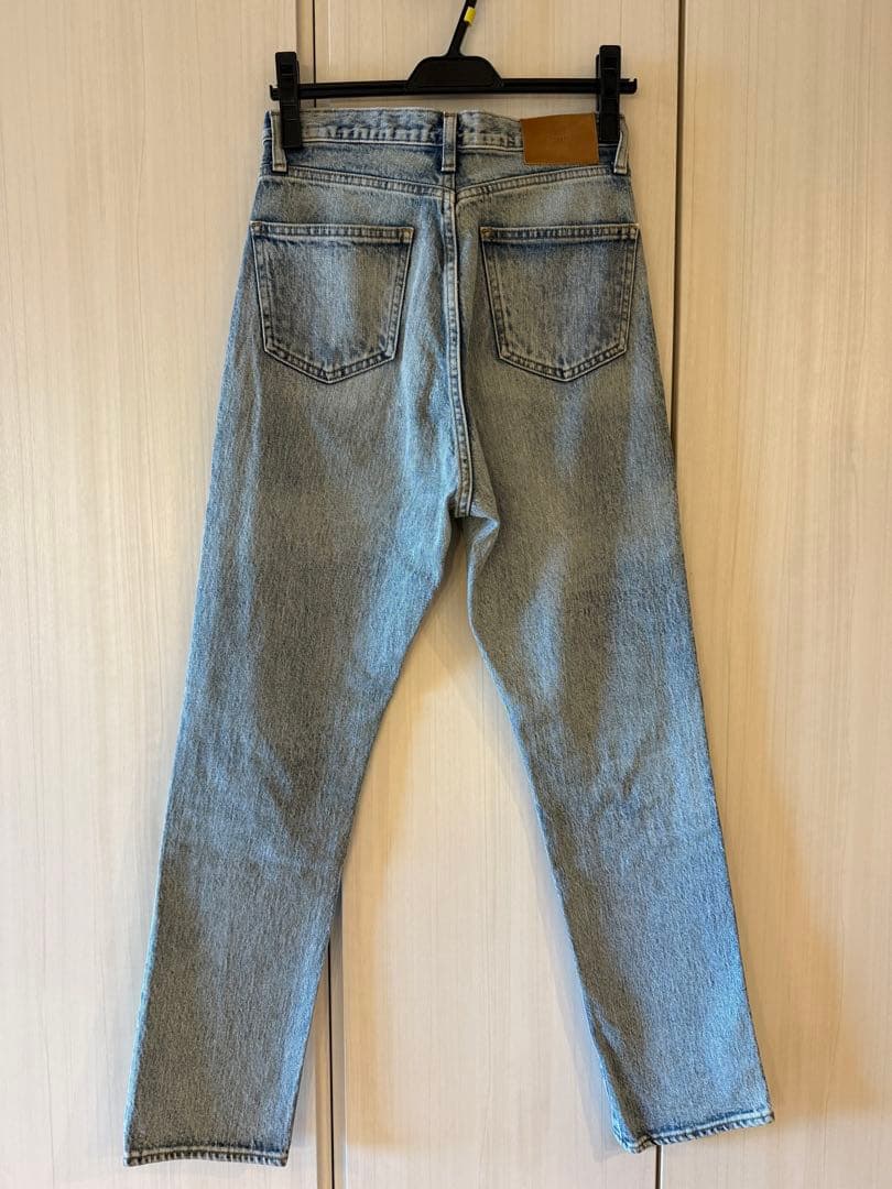 パンツ anuans Slim straight denim