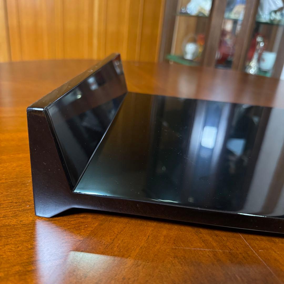 新品 輪島塗 慶塚 慶塚漆器 平卓 花台 敷板 漆器 漆 器 四角型 黒 共箱