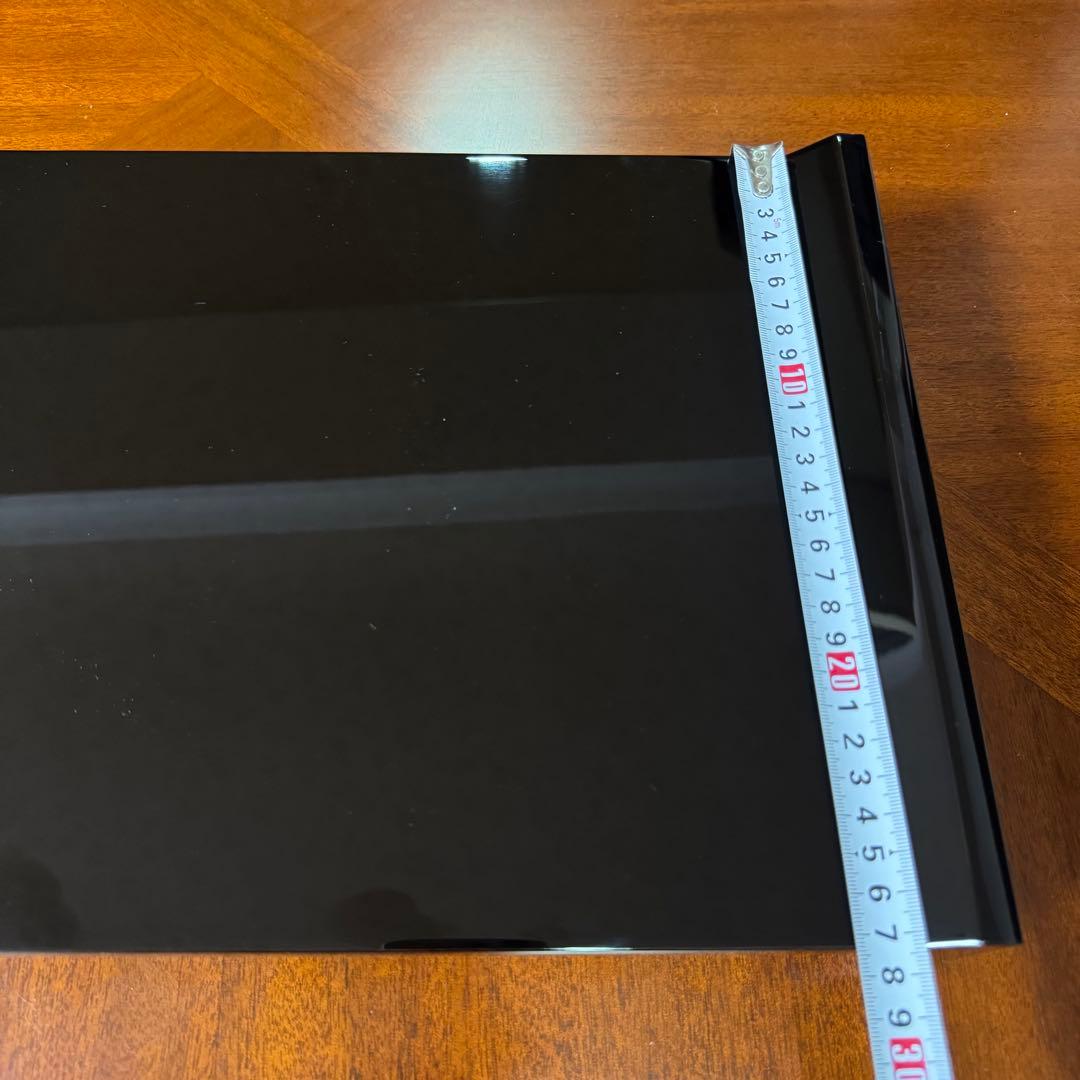 新品 輪島塗 慶塚 慶塚漆器 平卓 花台 敷板 漆器 漆 器 四角型 黒 共箱